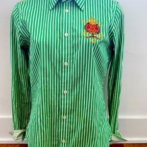 Women size 4 Ralph Lauren button up.